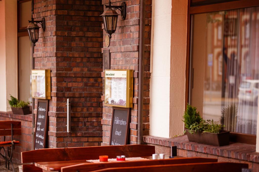 Hotel Am Bahnhof Стендаль Экстерьер фото